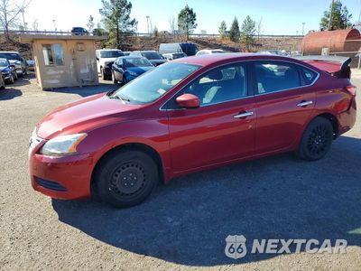 2014 NISSAN SENTRA S 3N1AB7AP5EL637997 - główne zdjęcie licytacji z USA - miniatura