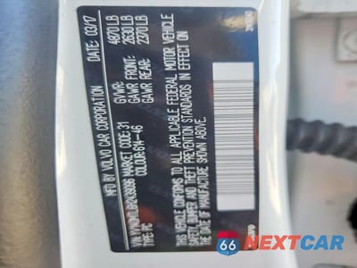 Zdjęcie 12 z 12 samochodu: 2017 VOLVO S60 DYNAMIC VIN:YV140MTL6H2439096 - miniatura