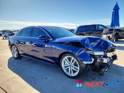Czwarte zdjęcie samochodu z boku: 2023 AUDI A4 PREMIUM 45 VIN:WAUDAAF41PN020878 - miniatura