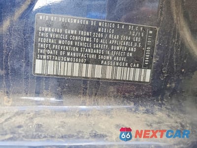 Zdjęcie 13 z 14 samochodu: 2016 VOLKSWAGEN GTI S/SE VIN:3VW5T7AU3GM036907 - miniatura