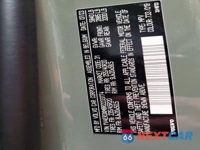 Zdjęcie 13 z 13 samochodu: 2024 VOLVO XC40 RECHARGE ULTIMATE VIN:YV4ER3XM8R2233774 - miniatura