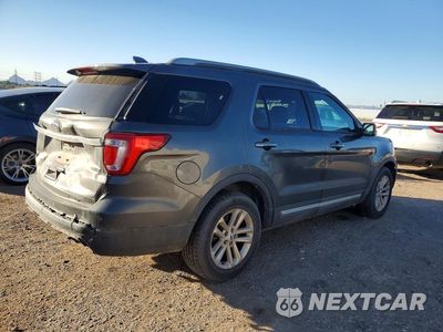 Trzecie zdjęcie samochodu z tyłu: 2017 FORD EXPLORER XLT VIN:1FM5K7DH3HGD64498 - miniatura