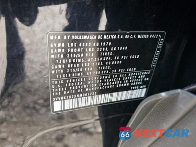 Zdjęcie 13 z 13 samochodu: 2022 VOLKSWAGEN TAOS SE VIN:3VVRX7B2XNM007232 - miniatura