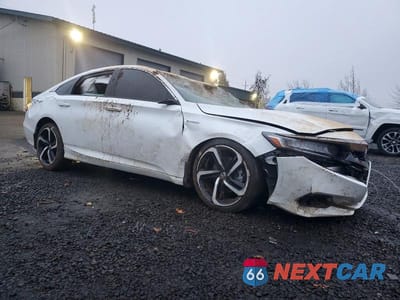 Czwarte zdjęcie samochodu z boku: 2022 HONDA ACCORD HYBRID SPORT VIN:1HGCV3F21NA031205 - miniatura