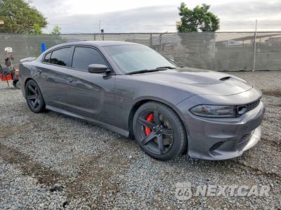 Czwarte zdjęcie samochodu z boku: 2017 DODGE CHARGER SRT HELLCAT VIN:2C3CDXL94HH657822 - miniatura