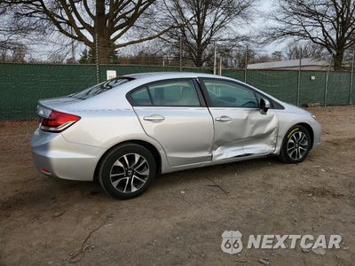 Trzecie zdjęcie samochodu z tyłu: 2015 HONDA CIVIC EX VIN:19XFB2F83FE248840 - miniatura