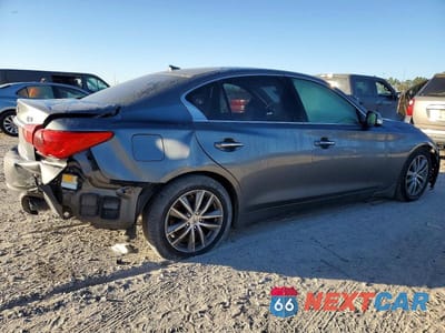 Trzecie zdjęcie samochodu z tyłu: 2016 INFINITI Q50 VIN:JN1EV7APXGM303076 - miniatura