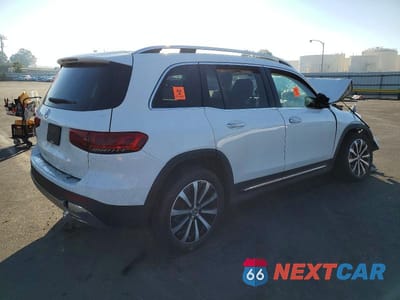 Trzecie zdjęcie samochodu z tyłu: 2021 MERCEDES-BENZ GLB 250 VIN:W1N4M4GB8MW166069 - miniatura