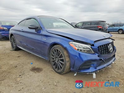 Czwarte zdjęcie samochodu z boku: 2020 MERCEDES-BENZ C 43 AMG VIN:W1KWJ6EB7LG035592 - miniatura