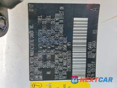 Zdjęcie 13 z 13 samochodu: 2008 LEXUS RX 350 VIN:2T2HK31UX8C070070 - miniatura