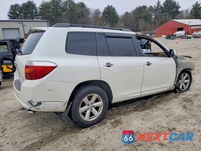 Trzecie zdjęcie samochodu z tyłu: 2010 TOYOTA HIGHLANDER SE VIN:5TDJK3EH9AS036718 - miniatura