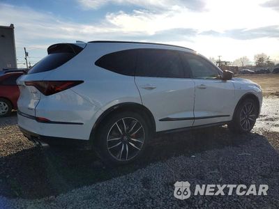 Trzecie zdjęcie samochodu z tyłu: 2022 ACURA MDX TYPE S ADVANCE VIN:5J8YD8H81NL001830 - miniatura