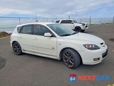 Czwarte zdjęcie samochodu z boku: 2007 MAZDA 3 HATCHBACK VIN:JM1BK343771657553 - miniatura