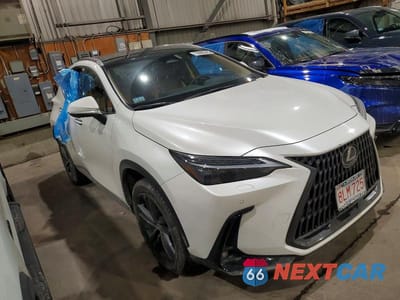 Czwarte zdjęcie samochodu z boku: 2025 LEXUS NX 450H LUXURY VIN:JTJHKCFZ9S2056639 - miniatura