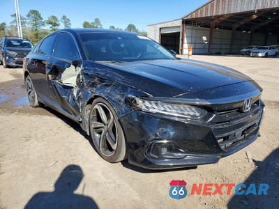 Czwarte zdjęcie samochodu z boku: 2022 HONDA ACCORD SPORT SE VIN:1HGCV1F48NA010194 - miniatura