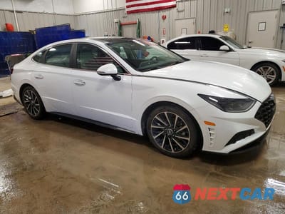 Czwarte zdjęcie samochodu z boku: 2021 HYUNDAI SONATA LIMITED VIN:5NPEH4J27MH069007 - miniatura