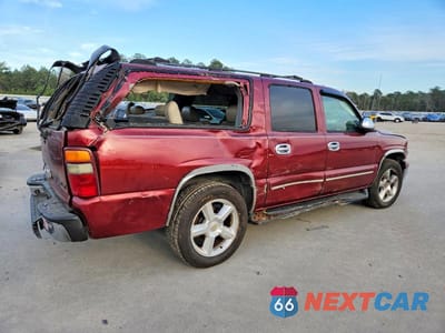 Trzecie zdjęcie samochodu z tyłu: 2002 CHEVROLET SUBURBAN K1500 VIN:1GNFK16Z12J341167 - miniatura