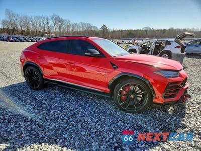 Czwarte zdjęcie samochodu z boku: 2019 LAMBORGHINI URUS VIN:ZPBUA1ZL4KLA02281 - miniatura