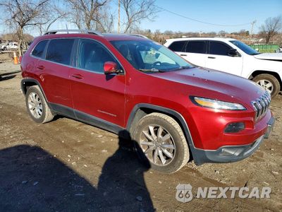 Czwarte zdjęcie samochodu z boku: 2016 JEEP CHEROKEE LIMITED VIN:1C4PJMDB7GW206017 - miniatura