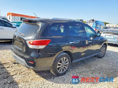 Trzecie zdjęcie samochodu z tyłu: 2013 NISSAN PATHFINDER S VIN:5N1AR2MN9DC600821 - miniatura