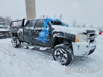Czwarte zdjęcie samochodu z boku: 2007 CHEV SILVERADO HEAVY DUTY VIN:1GCHK23617F543986 - miniatura