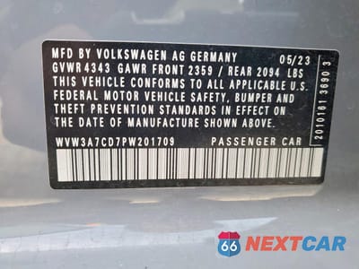 Zdjęcie 12 z 13 samochodu: 2023 VOLKSWAGEN GTI SE VIN:WVW3A7CD7PW201709 - miniatura