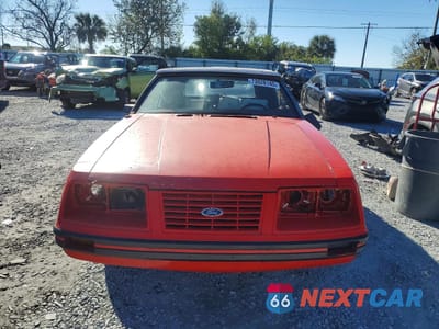 Piąte zdjęcie samochodu w środku: 1984 FORD MUSTANG GLX VIN:1FABP273XEF127011 - miniatura