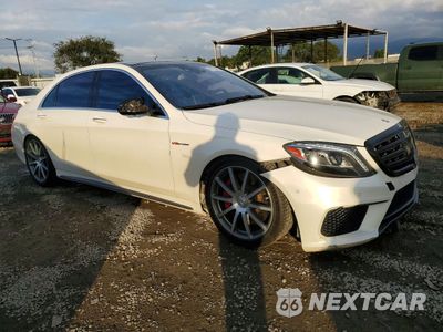 Czwarte zdjęcie samochodu z boku: 2015 MERCEDES-BENZ S 63 AMG VIN:WDDUG7JB2FA094493 - miniatura
