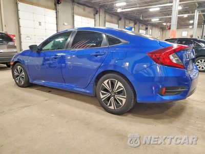 Drugie zdjęcie samochodu z przodu: 2017 HONDA CIVIC EXL VIN:19XFC1F76HE010403 - miniatura