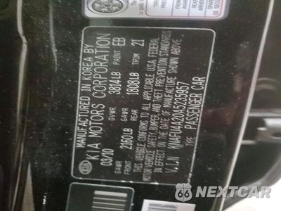 Zdjęcie 13 z 13 samochodu: 2010 KIA FORTE EX VIN:KNAFU4A20A5235957 - miniatura