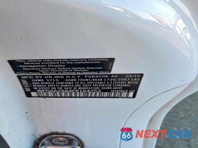 Zdjęcie 12 z 12 samochodu: 2015 PORSCHE CAYMAN VIN:WP0AA2A84FK164253 - miniatura