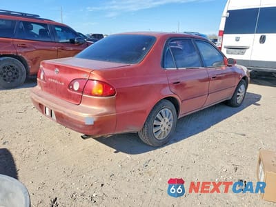 Trzecie zdjęcie samochodu z tyłu: 2001 TOYOTA COROLLA LE VIN:1NXBR12E31Z439857 - miniatura