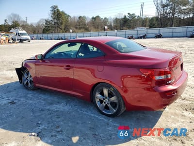 Drugie zdjęcie samochodu z przodu: 2010 LEXUS IS 350 VIN:JTHFE2C23A2503823 - miniatura