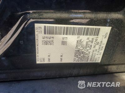 Zdjęcie 12 z 12 samochodu: 2019 NISSAN MAXIMA S VIN:1N4AA6AV5KC362265 - miniatura