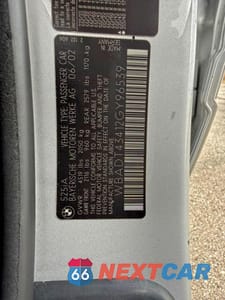 Zdjęcie 10 z 10 samochodu: 2002 BMW 525 I AUTOMATIC VIN:WBADT43412GY96539 - miniatura