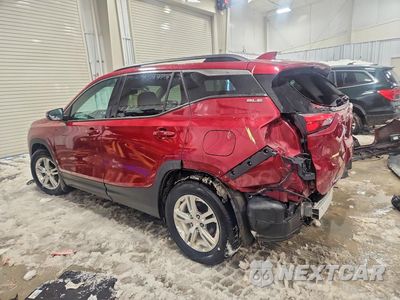 Drugie zdjęcie samochodu z przodu: 2018 GMC TERRAIN SLE VIN:3GKALNEU2JL155307 - miniatura