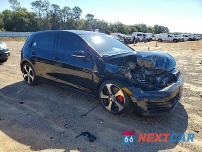 Czwarte zdjęcie samochodu z boku: 2017 VOLKSWAGEN GTI S/SE VIN:3VW447AU9HM064754 - miniatura