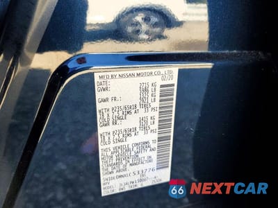 Zdjęcie 14 z 14 samochodu: 2020 INFINITI QX60 LUXE VIN:5N1DL0MNXLC533776 - miniatura
