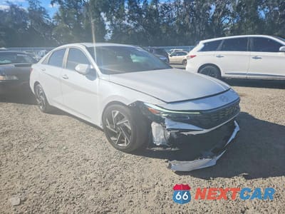 Czwarte zdjęcie samochodu z boku: 2024 HYUNDAI ELANTRA SEL VIN:KMHLS4DG4RU689452 - miniatura