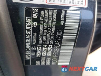 Zdjęcie 12 z 12 samochodu: 2014 MERCEDES-BENZ E 350 VIN:WDDHF5KB6EA892002 - miniatura