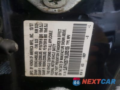 Zdjęcie 12 z 12 samochodu: 2008 HONDA ELEMENT EX VIN:5J6YH28718L005155 - miniatura