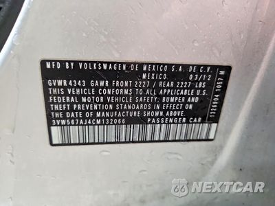 Zdjęcie 12 z 13 samochodu: 2012 VOLKSWAGEN JETTA GLI VIN:3VW567AJ4CM132066 - miniatura