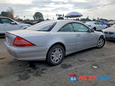 Trzecie zdjęcie samochodu z tyłu: 2002 MERCEDES-BENZ CL 500 VIN:WDBPJ75J72A019274 - miniatura