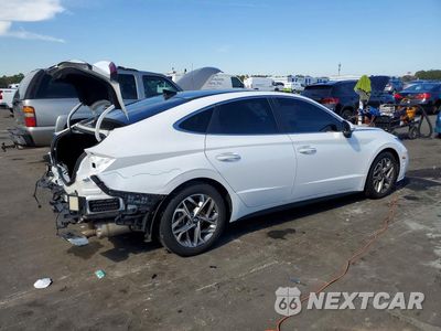 Trzecie zdjęcie samochodu z tyłu: 2021 HYUNDAI SONATA SEL VIN:KMHL14JA1MA151823 - miniatura