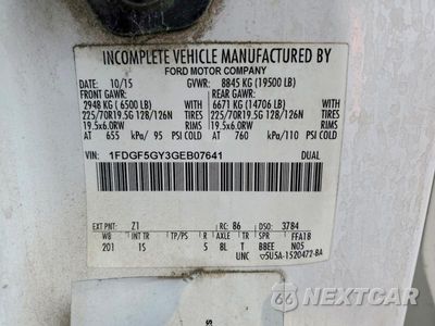 Zdjęcie 14 z 14 samochodu: 2016 FORD F550 SUPER DUTY VIN:1FDGF5GY3GEB07641 - miniatura