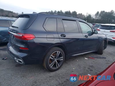 Trzecie zdjęcie samochodu z tyłu: 2022 BMW X7 XDRIVE40I VIN:5UXCW2C03N9K03548 - miniatura