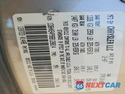 Zdjęcie 14 z 15 samochodu: 2008 DODGE GRAND CARAVAN SXT VIN:1D8HN54P98B128814 - miniatura