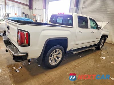 Trzecie zdjęcie samochodu z tyłu: 2018 GMC SIERRA K1500 SLT VIN:3GTU2NECXJG541176 - miniatura