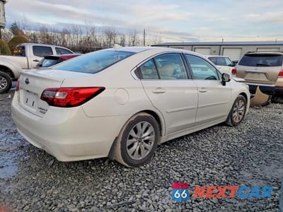 Trzecie zdjęcie samochodu z tyłu: 2017 SUBARU LEGACY 2.5I PREMIUM VIN:4S3BNAD65H3008345 - miniatura