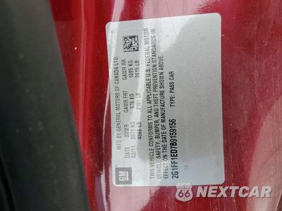 Zdjęcie 12 z 13 samochodu: 2011 CHEVROLET CAMARO LT VIN:2G1FF1ED7B9159156 - miniatura